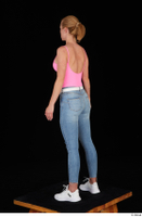  Vinna Reed casual pink bodysuit standing whole body 0004.jpg